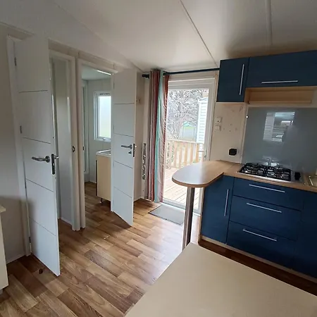 Mobil Home Lucky Climatise Camping Novela Port La Nouvelle Exterior photo